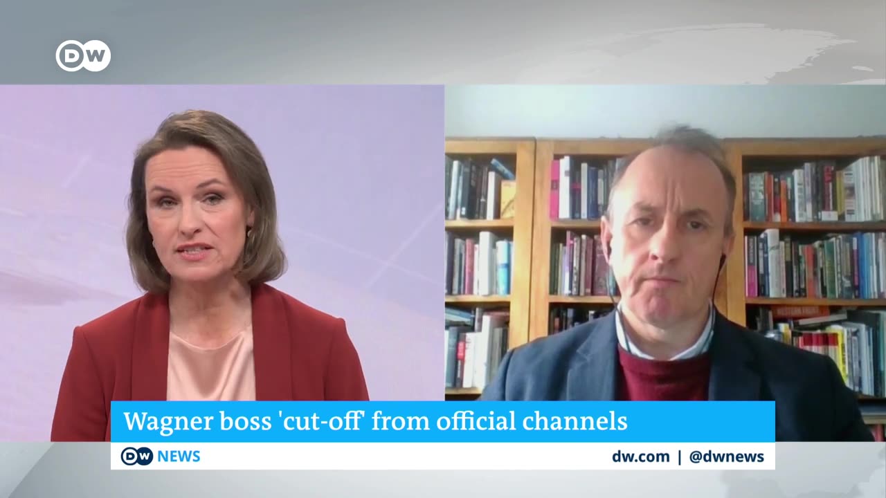 Ukraine Wagner boss 'cut off' from official channels