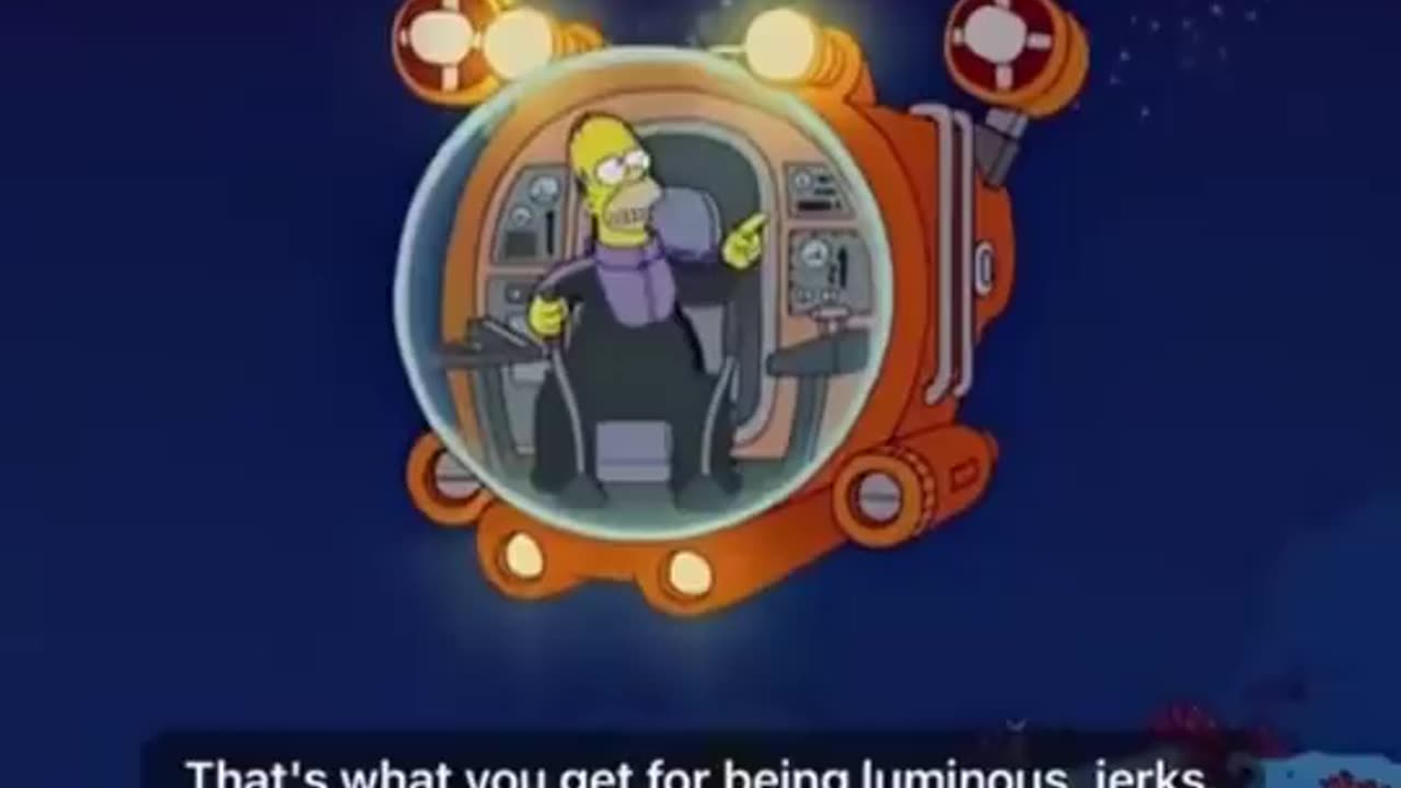 The Simpsons called it again. #OceanGate #Titan #titanicsubmarine
