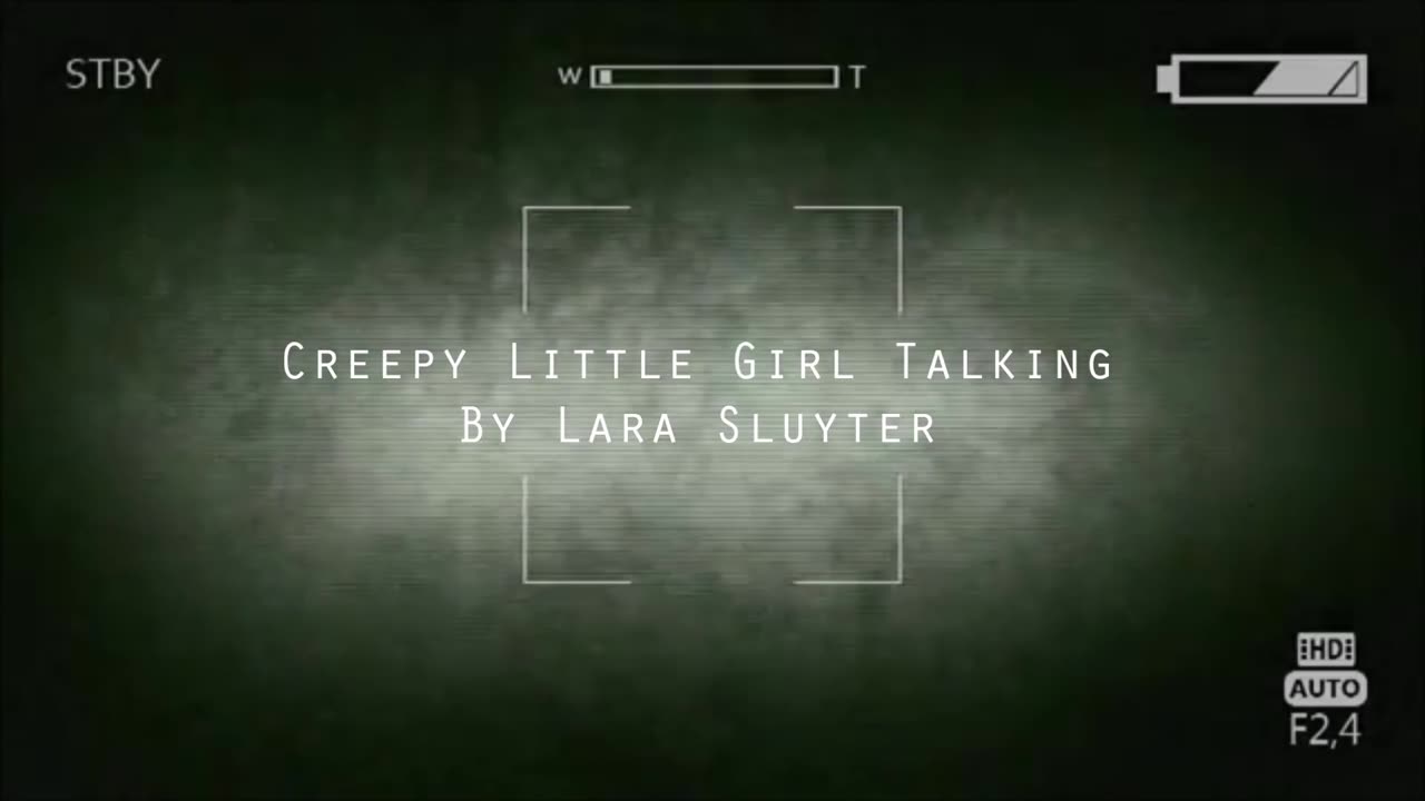 Creepy Little Girl Talking, Singing, Whispering | Scary Horror Sounds (HD)