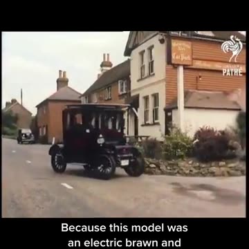 1912 Baker electric vehicle Model, Solar Panel. We are so far behind.