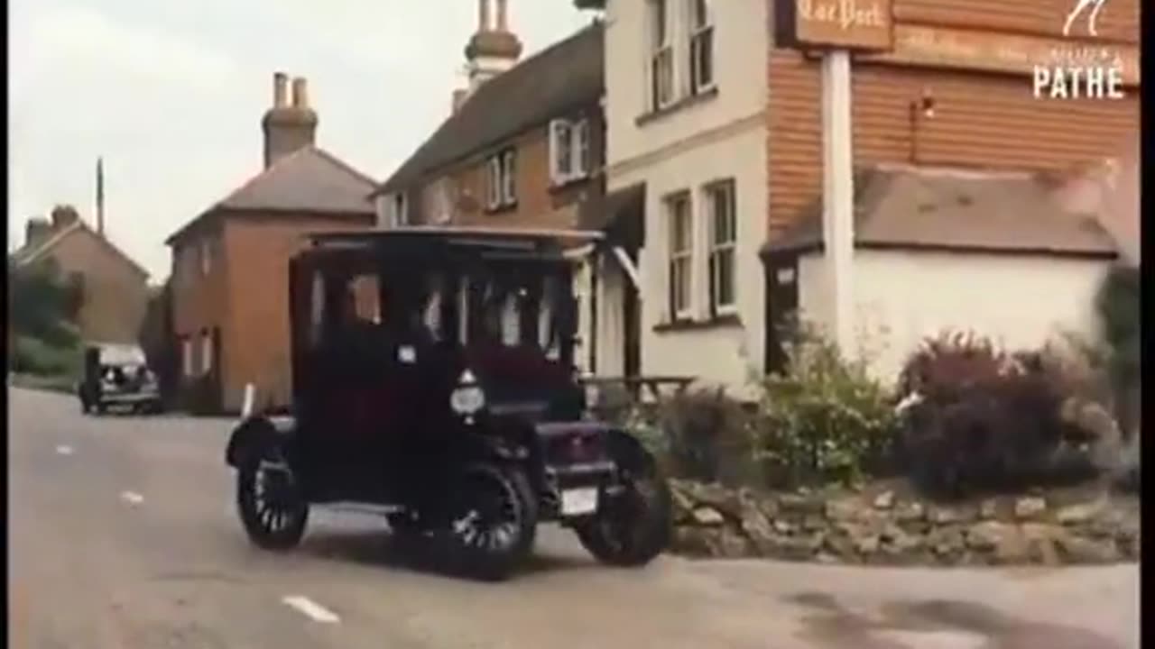 1912 Baker electric vehicle Model, Solar Panel. We are so far behind.