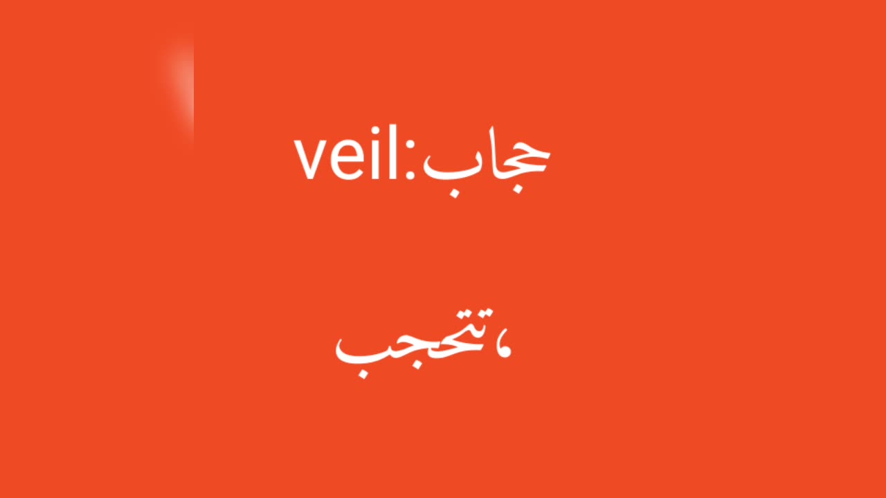 Veil معنى كلمة