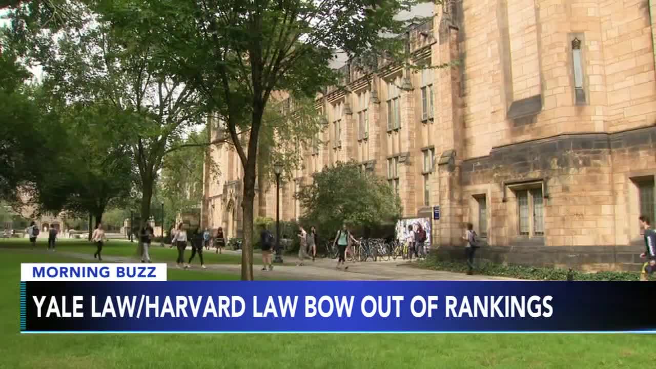 Yale and Harvard law schools part ways with U.S. News & World Report rankings