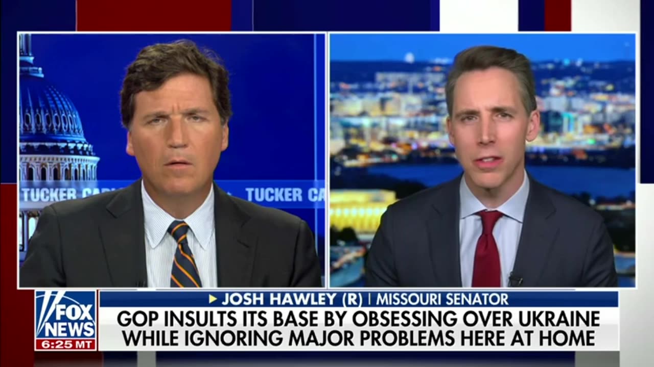 Senator Josh Hawley: Are We For East Palestine Or Ukraine?