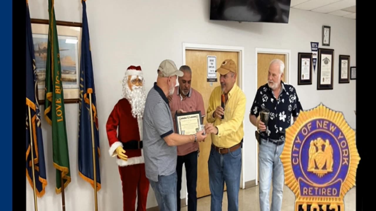 NYPD 10-13 Retired Honoring the Honor Guards