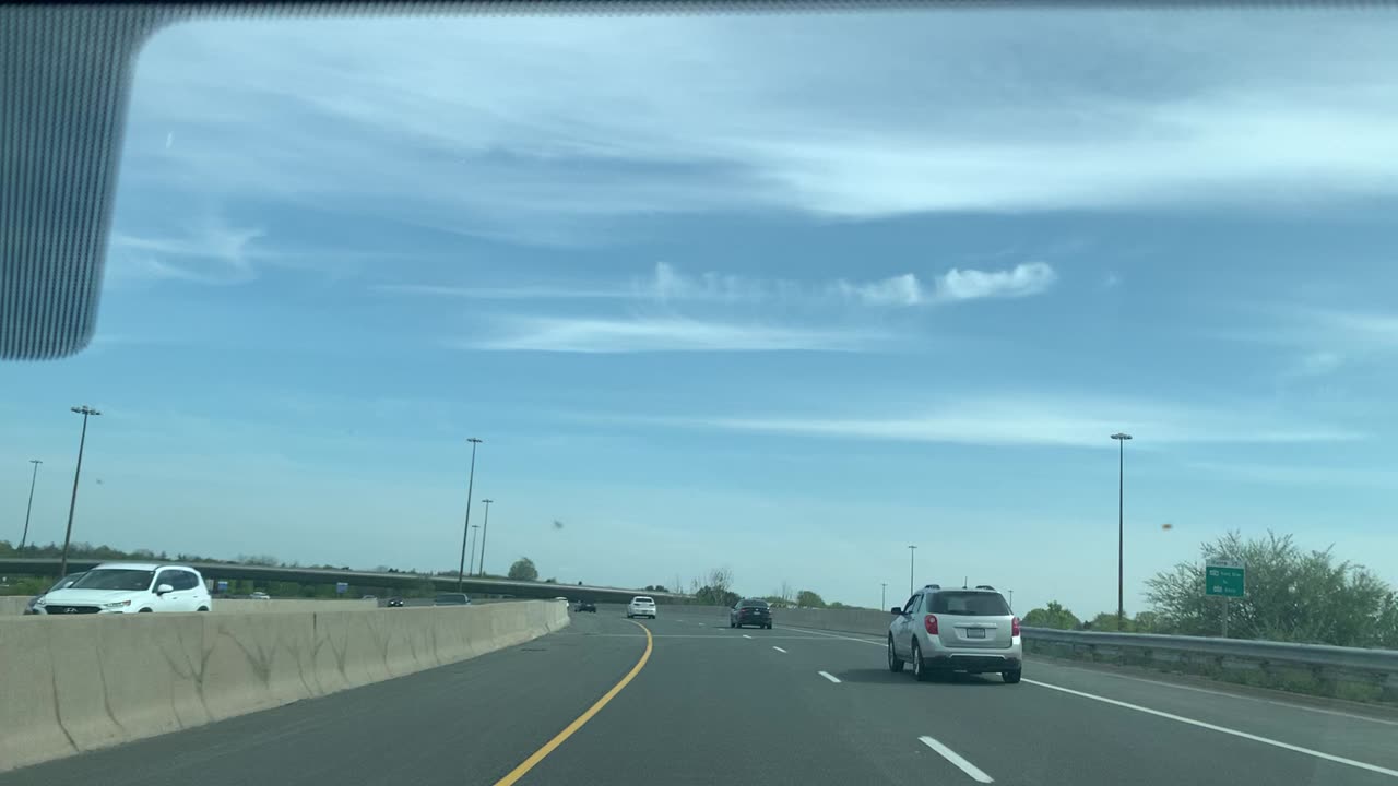 Driving on a highway
