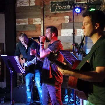 The Wannabes sing Tom Petty's song Learning to Fly at Rocky & Tara's Nut Haus