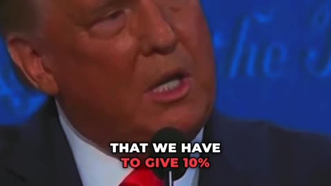 American political speech speaking Trump
