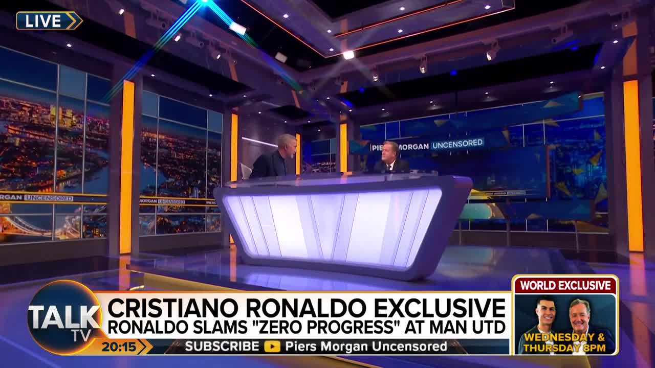 Piers Morgan Christian Ronaldo Utd Bosses "Didn't Believe" My Daughter Was Sick