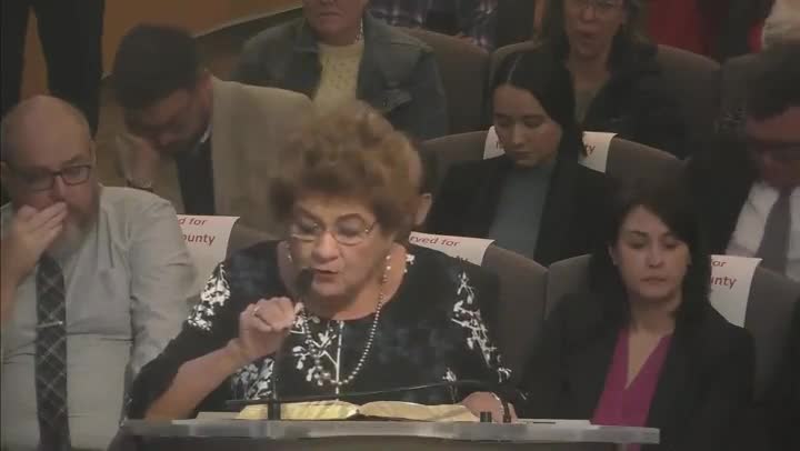 Incredible Woman Shares Powerful Scripture with the Maricopa Board of Supervisors