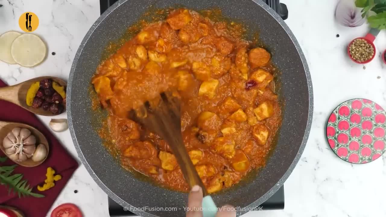 Hunzai Chicken Handi Recipe by Food Fusion