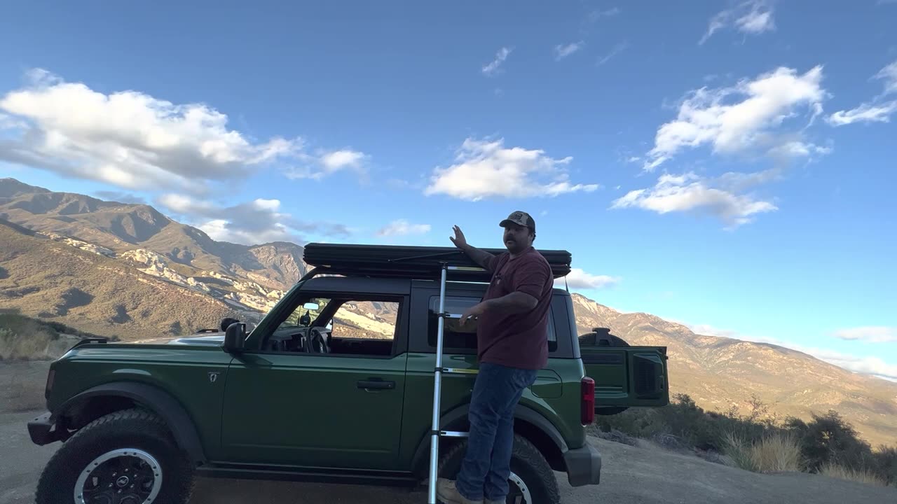 FORD BRONCO ROOF TENT!