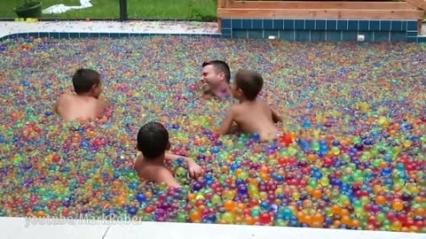 35.World's Largest Jello Pool- Can you swim in Jello-
