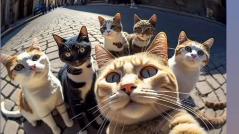 Cats follow trending 😽😽