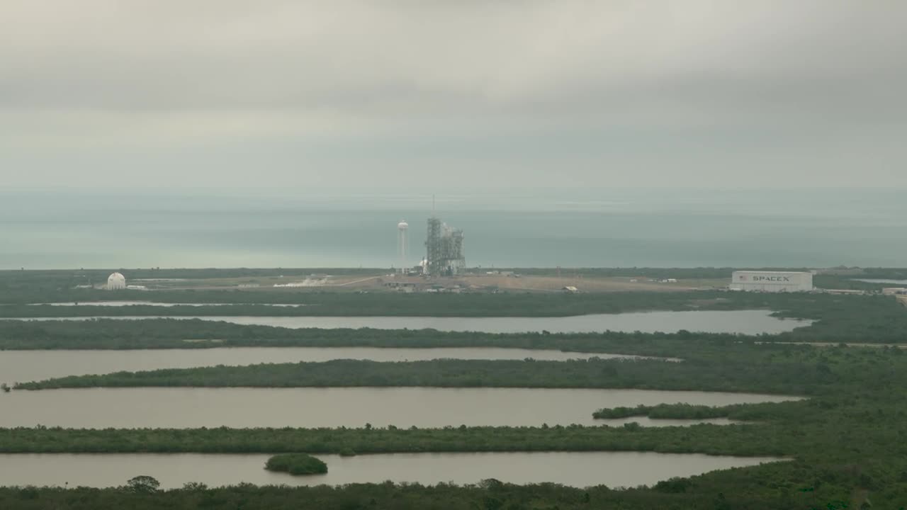 NASA Liftoff in UHD of SpaceX Falcon 9 on CRS-10 Mission