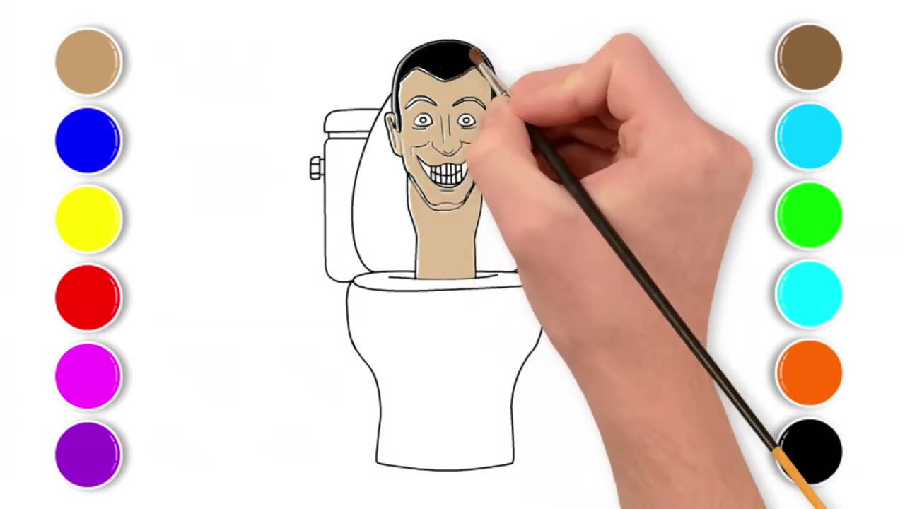 How to Draw Skibidi Toilet Step by Step | Really Easy Drawing Tutorial