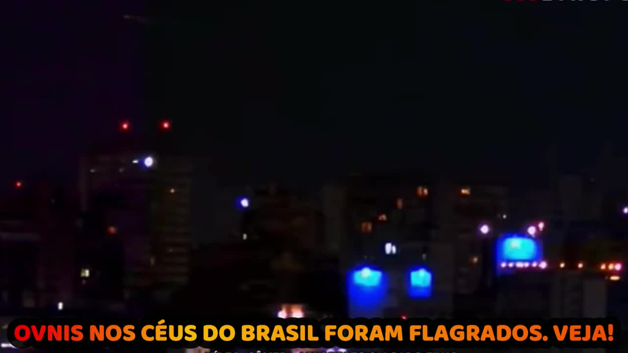 NCRÍVEL: NOVO VÍDEO DE OVNIS PORTO ALEBRE LUZES nos céus do Brasil