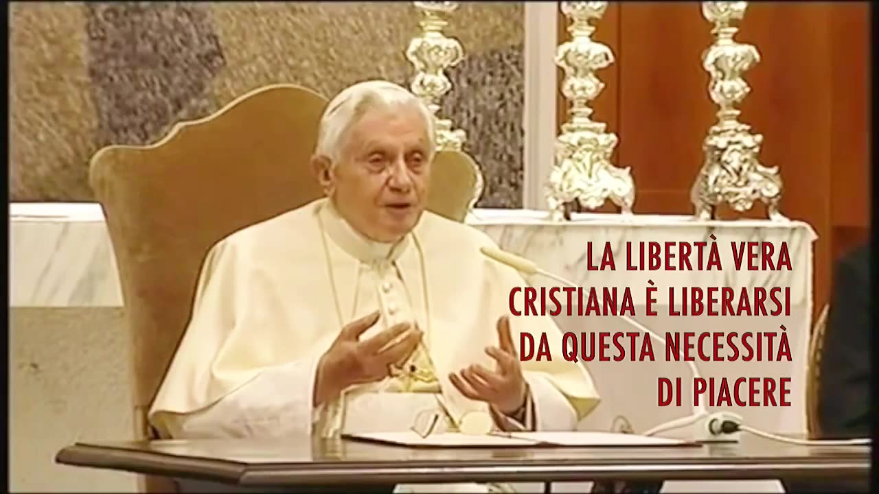 PAPA BENEDETTO XVI - “NON CEDETE AL POTERE DEI MEDIA, DELLA POLITICA E DELLA FINANZA!!”😇💖👍