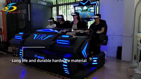 Fun-filled, educational 4-person VR theater