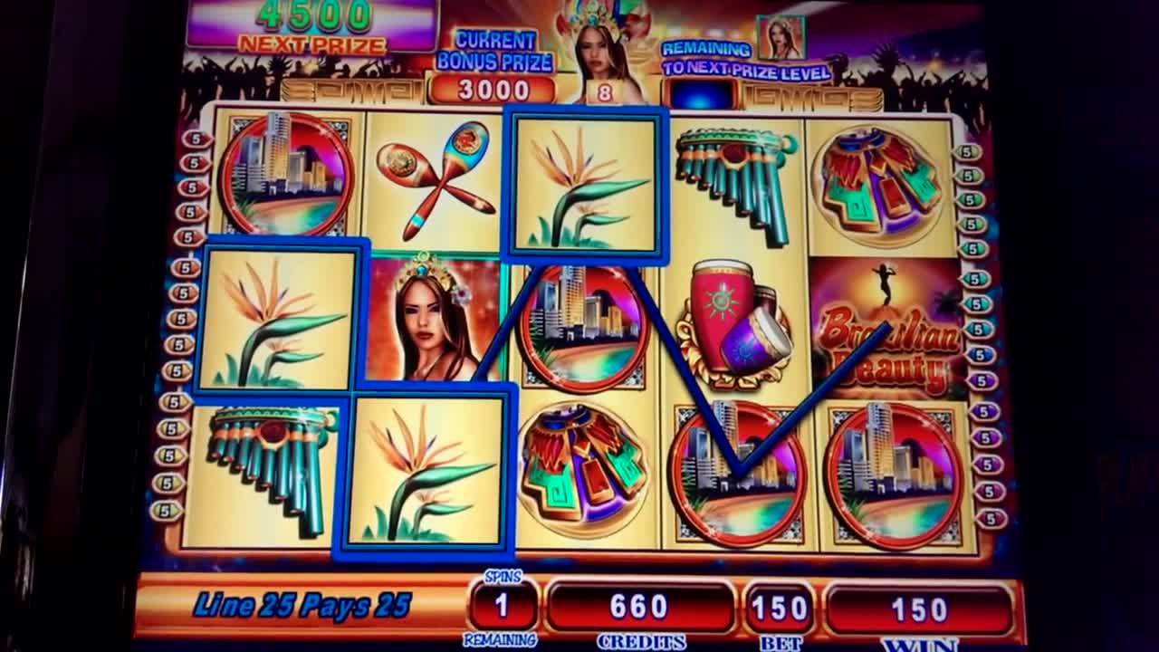 BIG WIN, Brazilian Beauty, slot machine