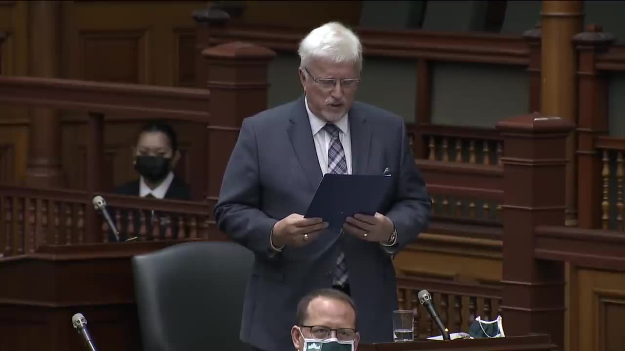 Question period: Ontario MPP Rick Nicholls on 20-fold increase in stillbirths among jabbed moms