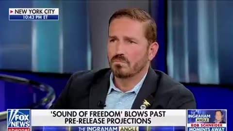 Jim Caveizal interviewed on Fox News about Sound Of Freedom