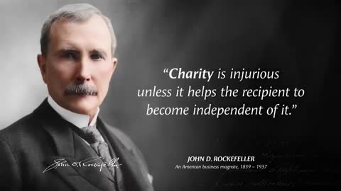 John Rockefeller's Quotes which are better known in youth to not to Regret in Old Age