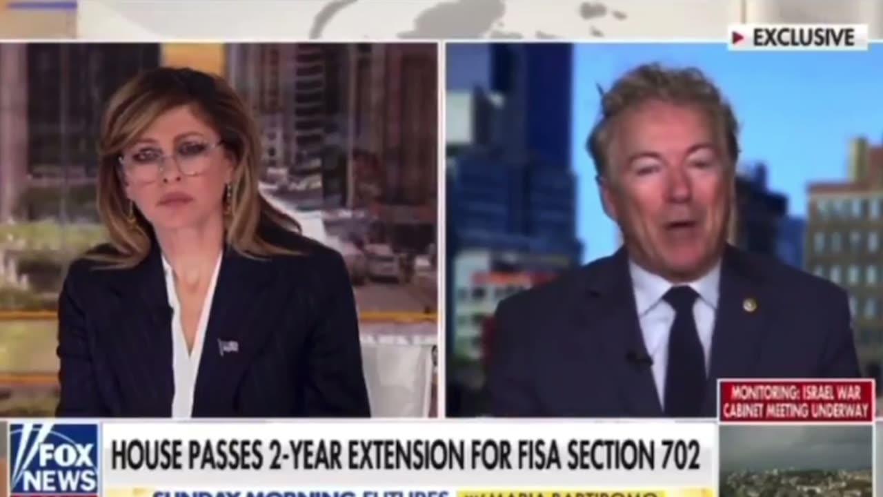 Sen. Rand Paul SLAMS Mike Johnson over FISA vote & Spending Package