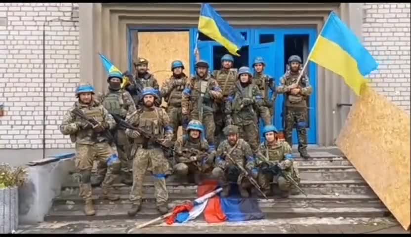 Ukrainian troops captured the town of Novoselivka, northwest of Liman.