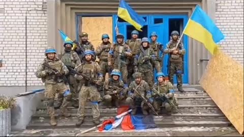 Ukrainian troops captured the town of Novoselivka, northwest of Liman.