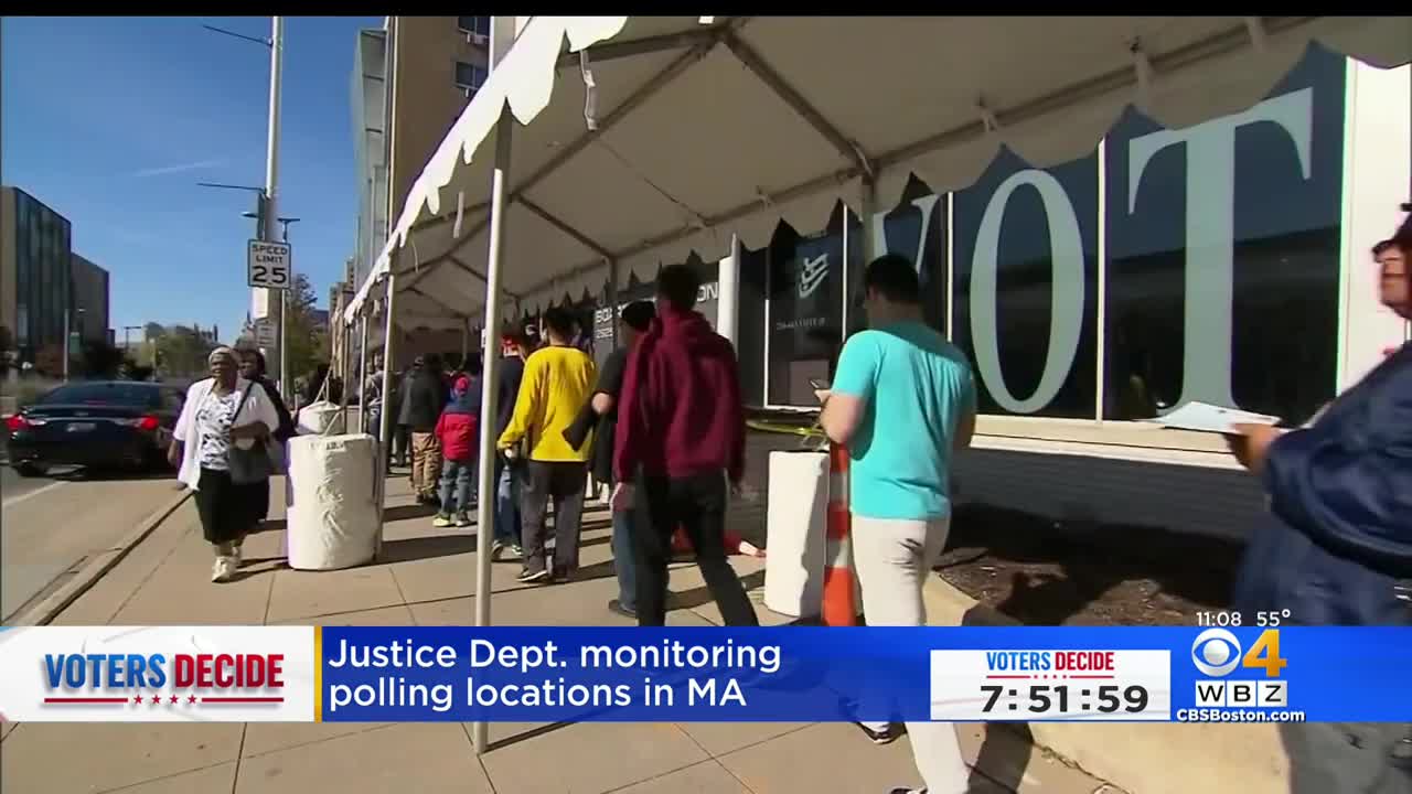 Justice Department monitoring polling locations in Massachusetts