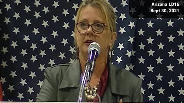 Sen. Kelly Townsend, AZ LD16, Town Hall, Sep 30, 2021 (Part 2 of 2)