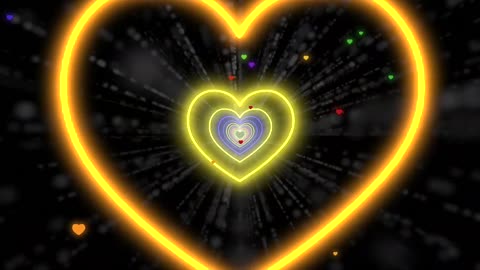 189. Heart Tunnel 🌈 Rainbow Heart