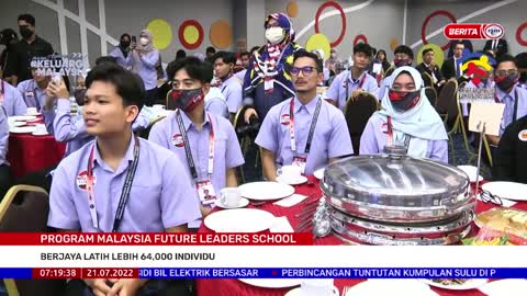 Berita Pagi RTM - Program Malaysia Future Leaders School (MFLS) Tier 3, tahun 2022