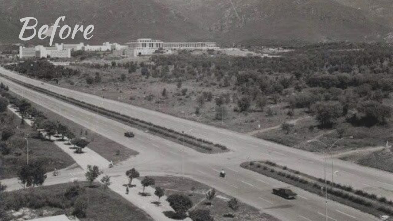 Beautiful Islamabad before & after