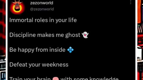 Immortal roles in your life