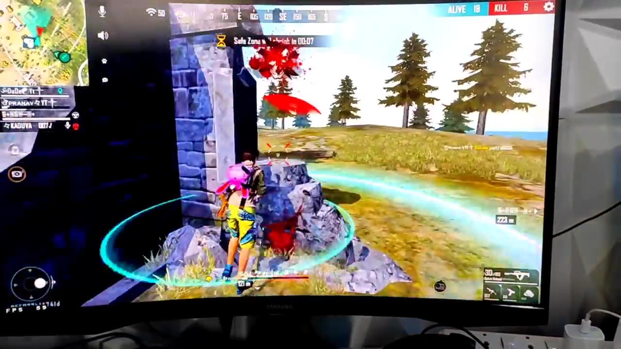 grandmother play video game