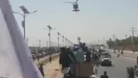 Taliban military parade with the free equipment they got from Buyden