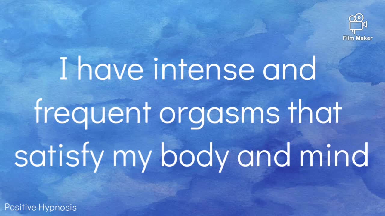 Positive Affirmations For Sexual Confidence - Visual Hypnosis With Subliminal
