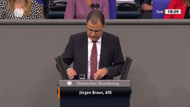 Jürgen Braun Rede vom 06.09.2022 - Umwelt, Naturschutz, nukleare Sicherheit und Verbraucherschutz