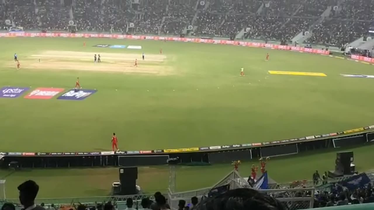 Enjoying ipl match