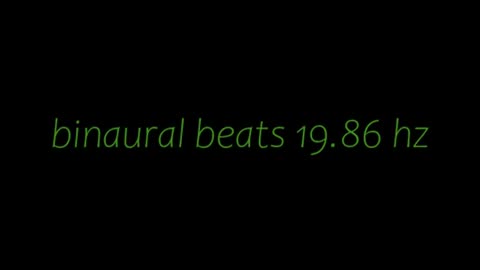 binaural beats 19 86 hz