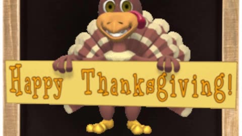 Thanksgiving Message