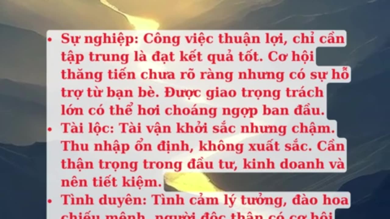 Tổng quan tuổi Thìn tháng 6 trong tử vi