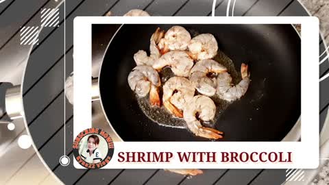 SHRIMP WITH BROCCOLI