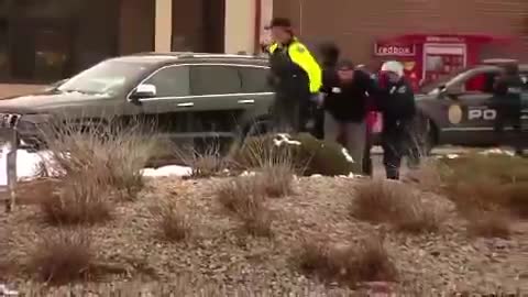 Boulder coward suspect shooter arrested by Security Forces.