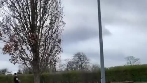 Wait for it we tried to hit the turbine