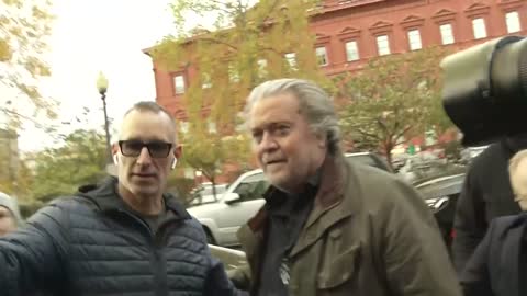 Steve Bannon Taken Into Federal Custody on Contempt Charges