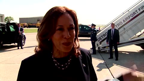 Harris says she's 'glad' Trump finally agreed to a debate