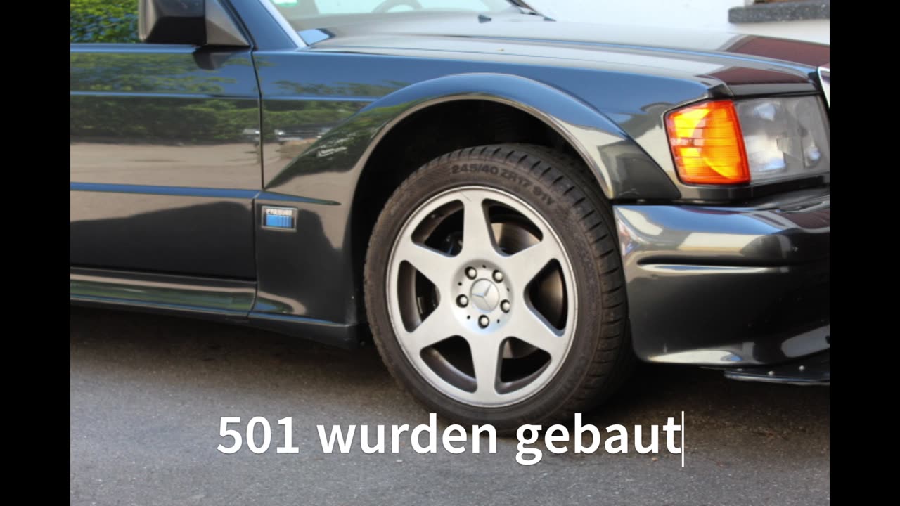 Mercedes Benz EVO 2, einer von 501 produzierten. Schon mal Live gesehen? Oldtimer,Classic Car